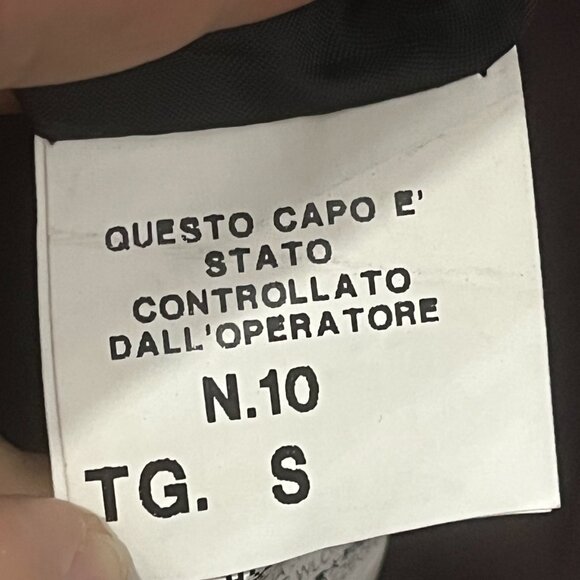 Rinascimento Vintage Italian Corset Blazer with Ruffle Lace Trim Goth Steampunk - Picture 9 of 11